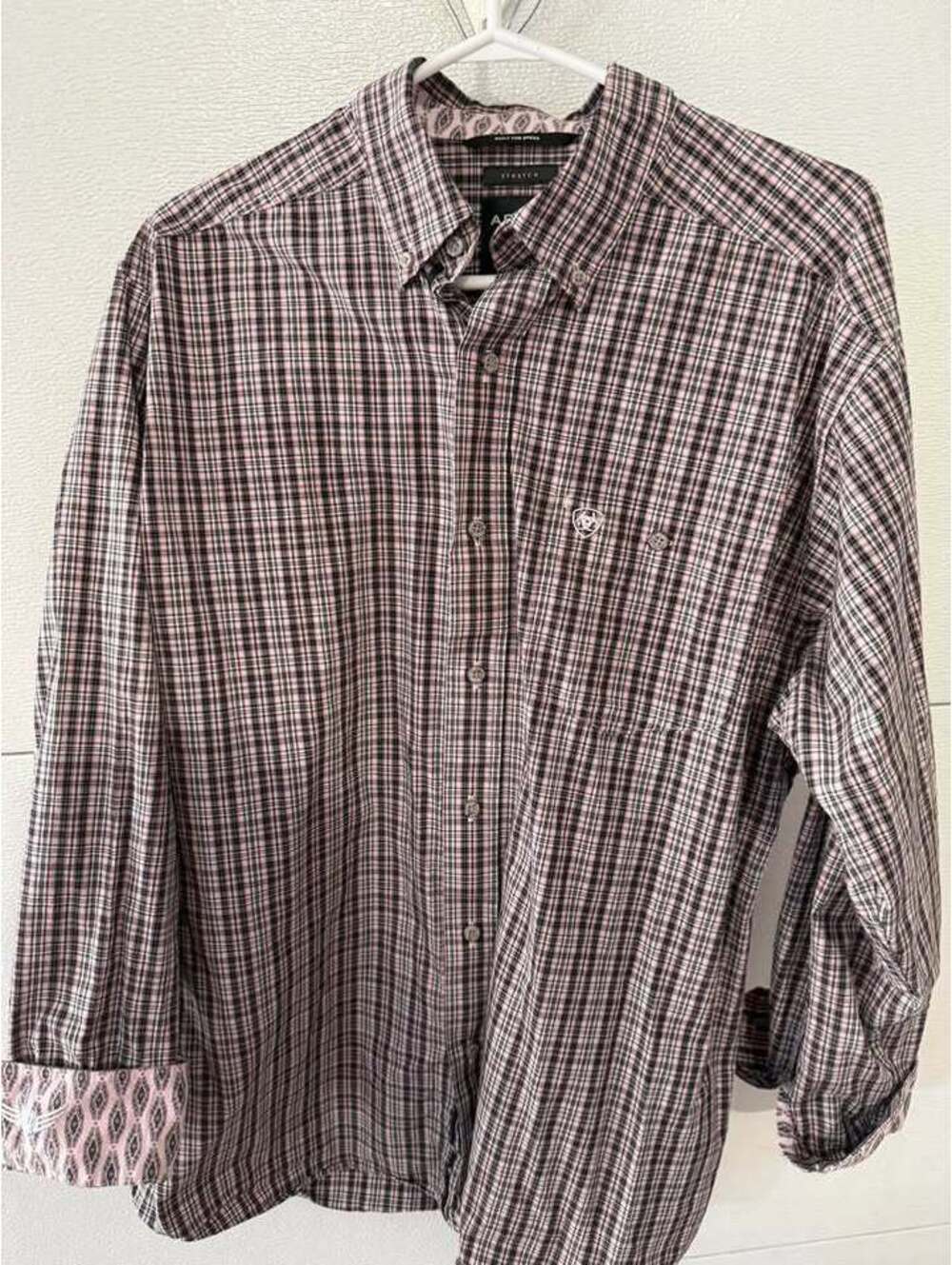 Ariat Relentless Men's Large Long Sleeve Button Down Shirt